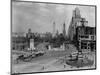 Columbus Circle with Monument and View East, New York-null-Mounted Photographic Print