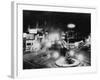 Columbus Circle with Night Lights-null-Framed Photographic Print