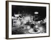 Columbus Circle with Night Lights-null-Framed Photographic Print