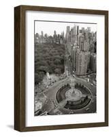 Columbus Circle-Christopher Bliss-Framed Giclee Print