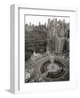 Columbus Circle-Christopher Bliss-Framed Giclee Print