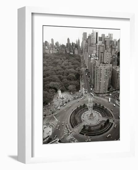 Columbus Circle-Christopher Bliss-Framed Giclee Print