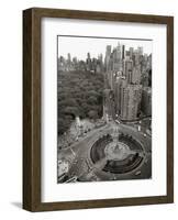 Columbus Circle-Chris Bliss-Framed Art Print