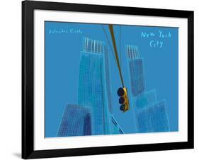 Columbus circle-Mark Ulriksen-Framed Art Print