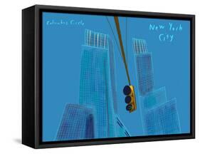 Columbus circle-Mark Ulriksen-Framed Stretched Canvas