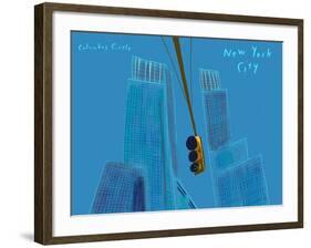 Columbus circle-Mark Ulriksen-Framed Art Print