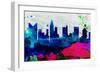 Columbus City Skyline-NaxArt-Framed Art Print