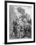 Columbus 'Discovering' America, 1492-Holhs-Framed Giclee Print