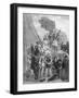 Columbus 'Discovering' America, 1492-Holhs-Framed Giclee Print