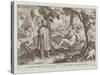 Columbus Discovering America, Plate 2 from "Nova Reperta"-Jan van der Straet-Stretched Canvas