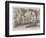 Columbus Discovering America, Plate 2 from "Nova Reperta"-Jan van der Straet-Framed Premium Giclee Print