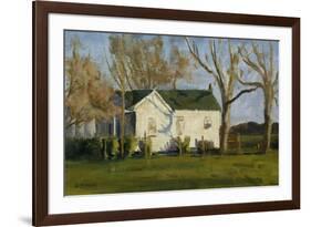 Columbus Farm House-Michael Budden-Framed Giclee Print
