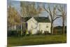 Columbus Farm House-Michael Budden-Mounted Giclee Print