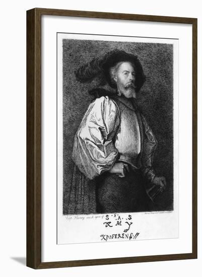 Columbus (Flameng)-Leopold Flameng-Framed Art Print