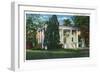 Columbus, Georgia, Exterior View of St. Elmo-Lantern Press-Framed Art Print