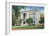 Columbus, Georgia, Exterior View of the YMCA Building-Lantern Press-Framed Art Print