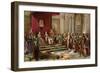 Columbus Greeted by King Ferdinand and Queen Isabella Upon His Return to Spain from the New World-null-Framed Giclee Print