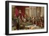 Columbus Greeted by King Ferdinand and Queen Isabella Upon His Return to Spain from the New World-null-Framed Giclee Print