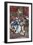 Columbus in Santa Fe Camp-null-Framed Giclee Print