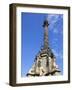 Columbus Monument in Port Vell, Barcelona, Catalonia, Spain, Europe-Richard Cummins-Framed Photographic Print