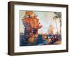 Columbus: New World, 1492-W.j. Aylward-Framed Giclee Print