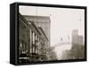 Columbus, Ohio, High St. North from State-null-Framed Stretched Canvas