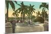 Columbus Park, Havana, Cuba-null-Mounted Premium Giclee Print