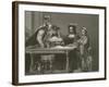 Columbus Planning the Discovery of America, 15th Century-Sir David Wilkie-Framed Giclee Print