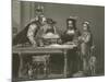Columbus Planning the Discovery of America, 15th Century-Sir David Wilkie-Mounted Giclee Print