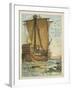 Columbus Sailing Through the Sargasso Sea-Andrew Melrose-Framed Giclee Print