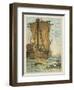 Columbus Sailing Through the Sargasso Sea-Andrew Melrose-Framed Giclee Print