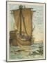 Columbus Sailing Through the Sargasso Sea-Andrew Melrose-Mounted Giclee Print