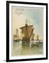 Columbus Setting Sail for the New World-Andrew Melrose-Framed Giclee Print