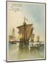 Columbus Setting Sail for the New World-Andrew Melrose-Mounted Giclee Print