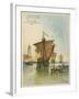 Columbus Setting Sail for the New World-Andrew Melrose-Framed Giclee Print