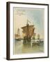 Columbus Setting Sail for the New World-Andrew Melrose-Framed Giclee Print