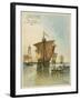 Columbus Setting Sail for the New World-Andrew Melrose-Framed Giclee Print