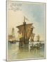 Columbus Setting Sail for the New World-Andrew Melrose-Mounted Giclee Print