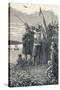 Columbus Takes Possession of San Salvador for Spain, 1904-null-Stretched Canvas