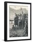 Columbus Takes Possession of San Salvador for Spain, 1904-null-Framed Giclee Print