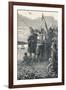 Columbus Takes Possession of San Salvador for Spain, 1904-null-Framed Giclee Print
