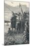 Columbus Takes Possession of San Salvador for Spain, 1904-null-Mounted Giclee Print