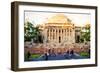 Columbus University - In the Style of Oil Painting-Philippe Hugonnard-Framed Giclee Print