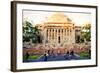 Columbus University - In the Style of Oil Painting-Philippe Hugonnard-Framed Giclee Print