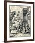 Columbus with Ferdinand and Isabella, (3rd August 149), 1912-null-Framed Giclee Print