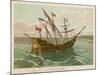 Columbuss Caravel Formerly the Marigalante-null-Mounted Art Print