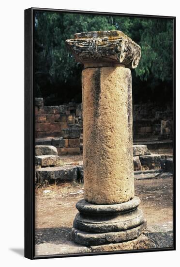 Column, Ancient City of Tipasa-null-Framed Photographic Print