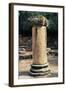 Column, Ancient City of Tipasa-null-Framed Photographic Print