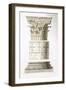 Column and Capital-null-Framed Giclee Print