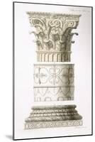 Column and Capital-null-Mounted Giclee Print